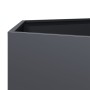 Jardinera hexagonal de acero gris antracita 104x90x45 cm by , Pots and planters - Ref: Foro24-851131, Price: 89,53 €, Discoun...