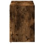 Mueble de TV de pared con luces LED roble ahumado 100x31x45 cm de , Muebles TV - Ref: Foro24-852338, Precio: 76,79 €, Descuen...