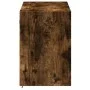 Mueble de TV de pared con luces LED roble ahumado 100x31x45 cm de , Muebles TV - Ref: Foro24-852338, Precio: 73,53 €, Descuen...