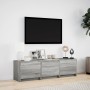 TV-Möbel aus grauem Sonoma-Ingenieurholz, 140x34x40 cm. von , TV-Möbel - Ref: Foro24-852248, Preis: 100,19 €, Rabatt: %