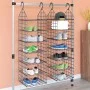 Hanging shelves for closet with 7 shelves, 2 units. by , Dresser Organizers and Bar Hangers - Ref: Foro24-3102980, Price: 57,...