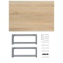 Badezimmerschrank Eiche 60x40x16,3 cm von , Badezimmermöbel - Ref: Foro24-283805, Preis: 56,76 €, Rabatt: %
