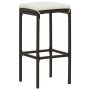 Küchenhocker mit Kissen 4 Stück synthetisches Rattan braun von vidaXL, Küchenhocker - Ref: Foro24-313445, Preis: 95,25 €, Rab...