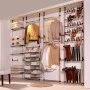 Telescopic shoe rack with aluminum bars by , Shoe racks and shoe organizers - Ref: Foro24-321111, Price: 86,68 €, Discount: %