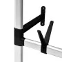 Telescopic shoe rack with aluminum bars by , Shoe racks and shoe organizers - Ref: Foro24-321111, Price: 86,68 €, Discount: %