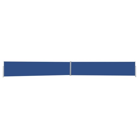 Retractable side awning for blue patio 170x1200 cm by vidaXL, Umbrellas - Ref: Foro24-313397, Price: 157,07 €, Discount: %