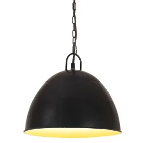Lámpara colgante vintage redonda 25 W negra 31 cm E27 de , Lámparas - Ref: Foro24-320548, Precio: 48,48 €, Descuento: %