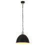 Runde Vintage-Hängeleuchte 25 W schwarz 31 cm E27 von , Lampen - Ref: Foro24-320548, Preis: 49,23 €, Rabatt: %
