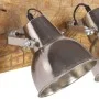 Industrial wall lamp made of silver mango wood E27 70x23 cm by , Lamps - Ref: Foro24-320595, Price: 78,67 €, Discount: %