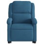 Blue velvet reclining lift massage chair by , Armchairs - Ref: Foro24-3204321, Price: 276,91 €, Discount: %