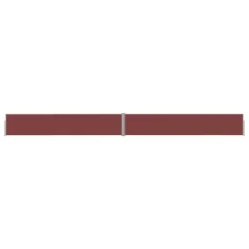 Ausziehbare Seitenmarkise für braune Terrasse 140 x 1200 cm von vidaXL, Sonnenschirme - Ref: Foro24-313390, Preis: 83,03 €, R...