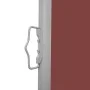 Retractable side awning for brown patio 140x1200 cm by vidaXL, Umbrellas - Ref: Foro24-313390, Price: 83,03 €, Discount: %