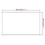 Vertikale Markise aus blauem Oxford-Stoff, 250 x 360 cm von vidaXL, Sonnenschirme - Ref: Foro24-148480, Preis: 38,80 €, Rabat...