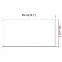 Vertikale Markise aus blauem Oxford-Stoff, 200 x 270 cm von vidaXL, Sonnenschirme - Ref: Foro24-148472, Preis: 29,02 €, Rabat...