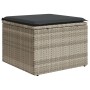 Set de sofás de jardín 4 pzas y cojines ratán sintético gris de , Conjuntos de jardín - Ref: Foro24-3221271, Precio: 283,02 €...