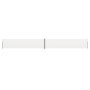Toldo lateral retráctil para patio color crema 170x1200 cm