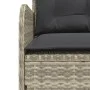 Gartensofa in L-Form mit Kissen aus hellem grauem PE-Rattan. von , Outdoor-Sofas - Ref: Foro24-369005, Preis: 360,96 €, Rabat...