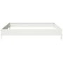 Arriate de acero blanco 100x100x18,5 cm de , Maceteros y jardineras - Ref: Foro24-851011, Precio: 34,67 €, Descuento: %