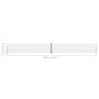 Retractable side awning for patio cream color 170x1200 cm by vidaXL, Umbrellas - Ref: Foro24-313394, Price: 131,39 €, Discoun...