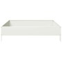 Beet aus weißem Stahl 100x100x26 cm von , Töpfe und Pflanzgefäße - Ref: Foro24-851018, Preis: 41,36 €, Rabatt: %