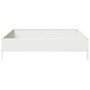Beet aus weißem Stahl 100x100x26 cm von , Töpfe und Pflanzgefäße - Ref: Foro24-851018, Preis: 41,36 €, Rabatt: %