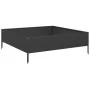 Schwarzes Stahlbeet 100x100x26 cm von , Töpfe und Pflanzgefäße - Ref: Foro24-851024, Preis: 51,99 €, Rabatt: %