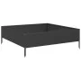 Schwarzes Stahlbeet 100x100x26 cm von , Töpfe und Pflanzgefäße - Ref: Foro24-851024, Preis: 51,99 €, Rabatt: %