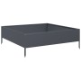 Anthrazitgraues Stahlbeet 100x100x33,5 cm von , Töpfe und Pflanzgefäße - Ref: Foro24-851026, Preis: 57,00 €, Rabatt: %