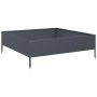 Anthrazitgraues Stahlbeet 100x100x33,5 cm von , Töpfe und Pflanzgefäße - Ref: Foro24-851026, Preis: 57,00 €, Rabatt: %