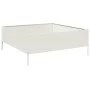 Arriate de acero blanco 100x100x25 cm by , Pots and planters - Ref: Foro24-851032, Price: 55,96 €, Discount: %