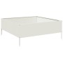 Weißes Stahlbeet 100x100x25 cm von , Töpfe und Pflanzgefäße - Ref: Foro24-851032, Preis: 56,92 €, Rabatt: %