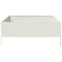 Arriate de acero blanco 100x100x25 cm by , Pots and planters - Ref: Foro24-851032, Price: 55,96 €, Discount: %