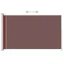 Ausziehbare braune Gartenmarkise 180x300 cm von vidaXL, Sonnenschirme - Ref: Foro24-313402, Preis: 105,91 €, Rabatt: %