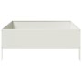 Weißes Stahlbeet 100x100x25 cm von , Töpfe und Pflanzgefäße - Ref: Foro24-851032, Preis: 56,92 €, Rabatt: %