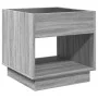Mesa de centro con Infinity LED gris Sonoma 50x50x50 cm by , Nightstands - Ref: Foro24-3284089, Price: 84,60 €, Discount: %