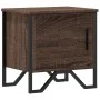 Nachttisch aus braunem Eichenfurnierholz, 40x30x40 cm. von , Nachttische - Ref: Foro24-848522, Preis: 34,01 €, Rabatt: %