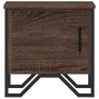 Nachttisch aus braunem Eichenfurnierholz, 40x30x40 cm. von , Nachttische - Ref: Foro24-848522, Preis: 34,52 €, Rabatt: %