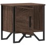 Nachttisch aus braunem Eichenfurnierholz, 40x30x40 cm. von , Nachttische - Ref: Foro24-848522, Preis: 34,52 €, Rabatt: %