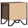 Nachttisch aus braunem Eichenfurnierholz, 40x30x40 cm. von , Nachttische - Ref: Foro24-848522, Preis: 34,01 €, Rabatt: %