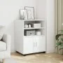Rollschrank aus weißem Ingenieurholz 60x48x81 cm von , Aktenschränke - Ref: Foro24-853164, Preis: 80,96 €, Rabatt: %