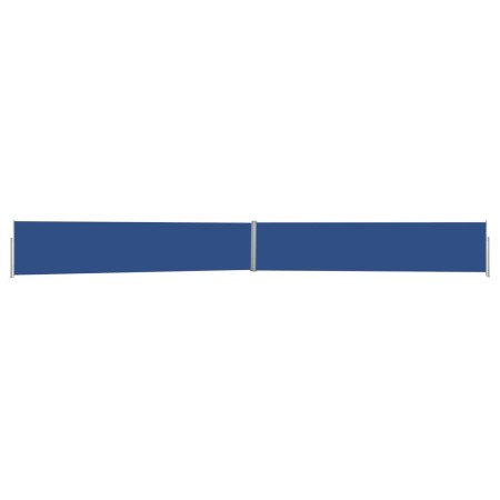 Ausziehbare Seitenmarkise für Terrasse blau 140x1200 cm von vidaXL, Sonnenschirme - Ref: Foro24-313391, Preis: 113,15 €, Raba...