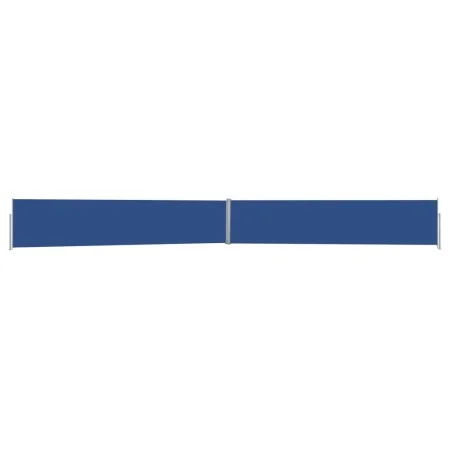 Toldo lateral retráctil para patio azul 140x1200 cm de vidaXL, Sombrillas - Ref: Foro24-313391, Precio: 91,90 €, Descuento: %