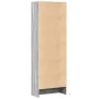 Aparador con LED madera ingeniería gris Sonoma 69x32,5x200 cm de , Aparadores - Ref: Foro24-3307910, Precio: 123,66 €, Descue...