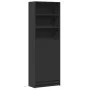 Aparador con LED madera de ingeniería negro 69x32,5x200 cm de , Aparadores - Ref: Foro24-3307906, Precio: 142,03 €, Descuento: %
