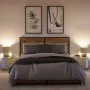Mesitas de noche luces LED 2 uds madera ingeniería roble Sonoma de , Mesitas de noche - Ref: Foro24-852052, Precio: 87,13 €, ...