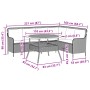 Set de sofás de jardín con cojines 2 pzas ratán sintético gris by , Garden sets - Ref: Foro24-3262092, Price: 508,14 €, Disco...