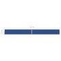 Retractable side awning for patio blue 140x1200 cm by vidaXL, Umbrellas - Ref: Foro24-313391, Price: 113,15 €, Discount: %