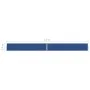 Toldo lateral retráctil para patio azul 140x1200 cm de vidaXL, Sombrillas - Ref: Foro24-313391, Precio: 91,90 €, Descuento: %