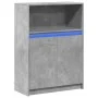 Sideboard mit LED-Beleuchtung, Holzoptik in Grau-Beton, 72x34x100 cm. von , Sideboards - Ref: Foro24-852162, Preis: 75,77 €, ...