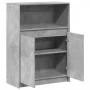 Sideboard mit LED-Beleuchtung, Holzoptik in Grau-Beton, 72x34x100 cm. von , Sideboards - Ref: Foro24-852162, Preis: 75,77 €, ...